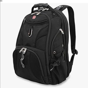 SwissGear 1900 Scansmart TSA 17-Inch Laptop Backpack, Black, 19”